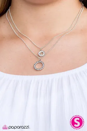 Paparazzi Necklace ~ Looks Like Radiance - White