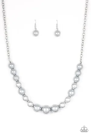 Paparazzi Necklace ~ Take Note - Silver