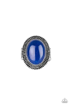 Paparazzi Ring ~ Outdoor Oasis - Blue