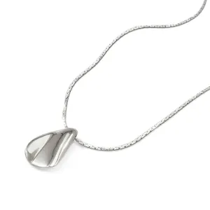 Petal Pendant Small - Silver