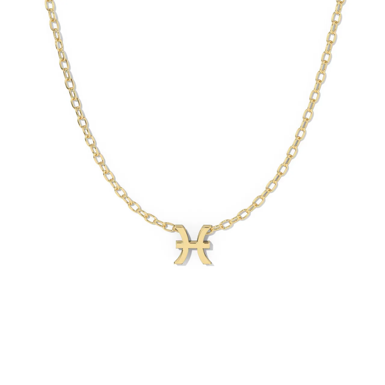 Pisces Zodiac Necklace