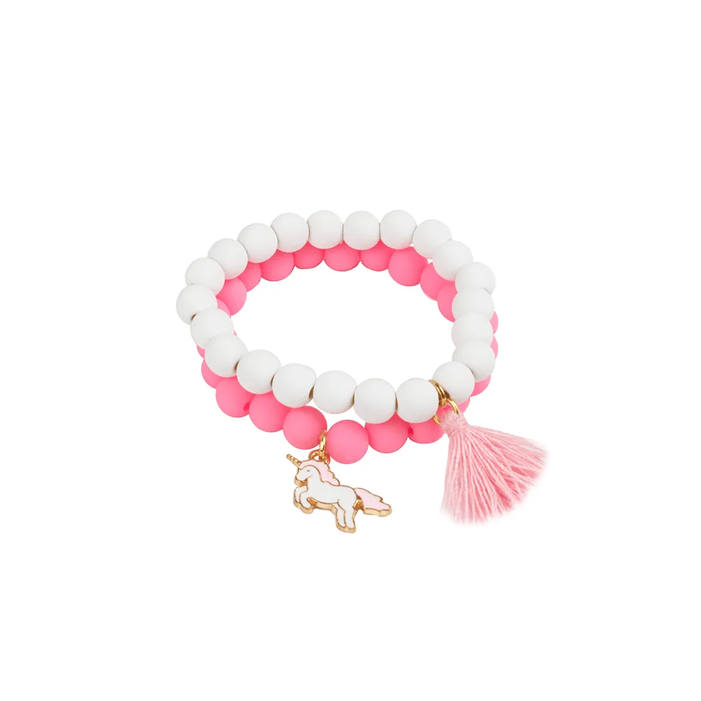 PRETTY PASTEL SOFT TOUCH BRACELETS - 2 COLORS