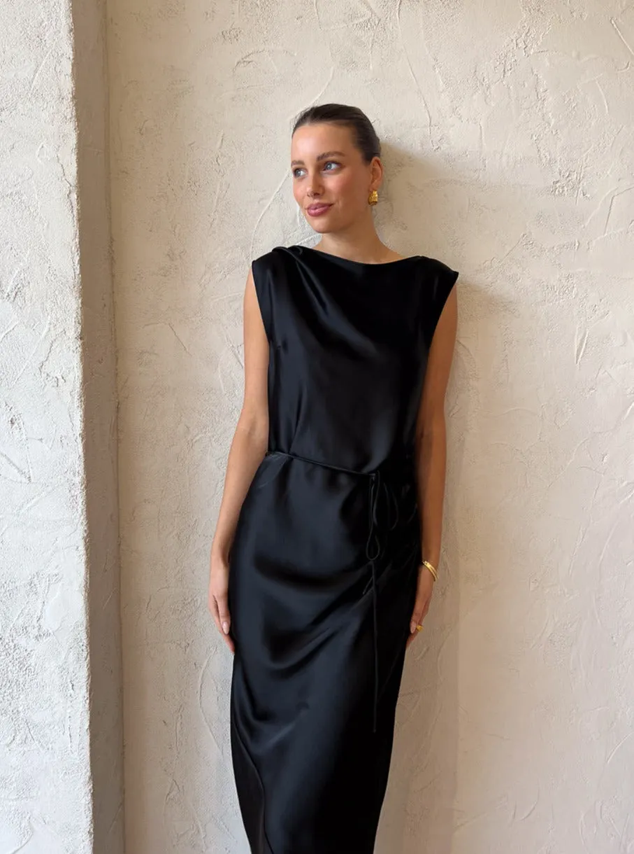 Rumer Iluka Maxi Dress in Black