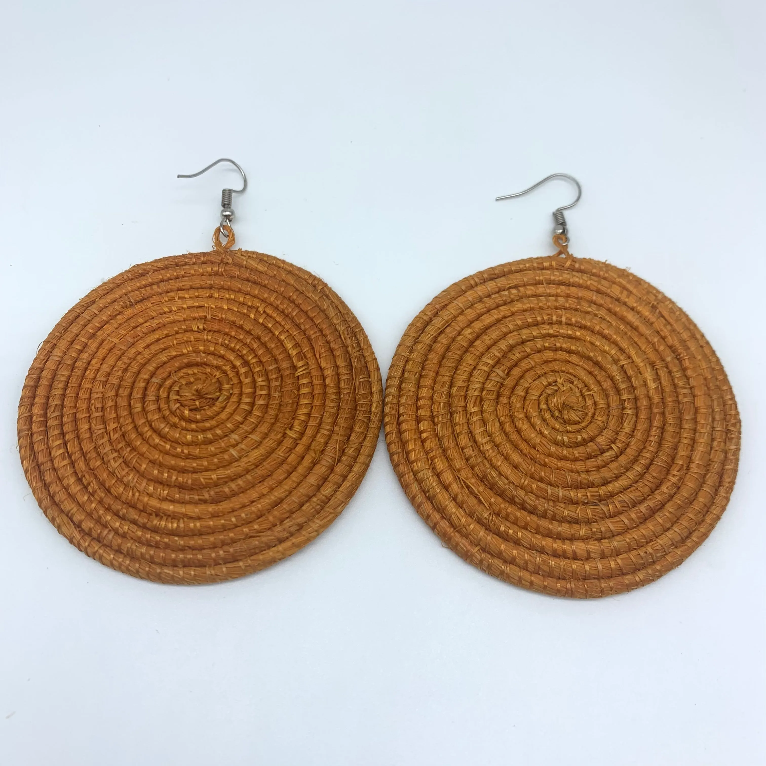 Sisal Earrings- Natural 2