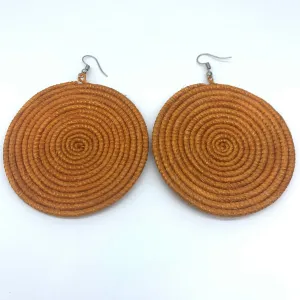 Sisal Earrings- Natural 2