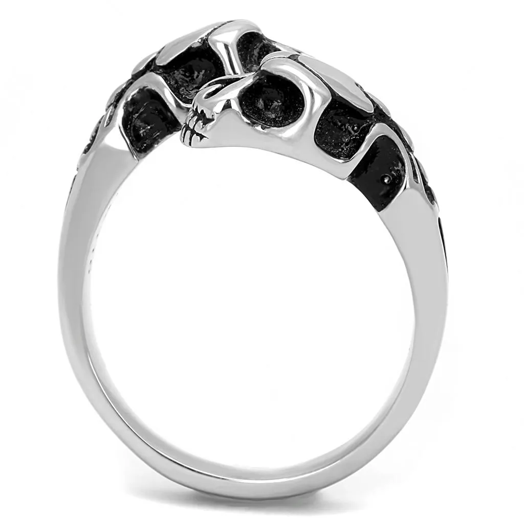 Steel Epoxy Men's Ring