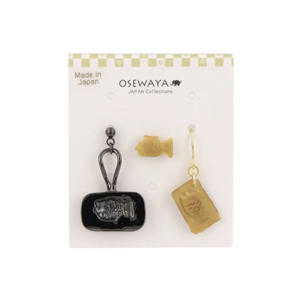 Taiyaki Mixed Earring Set