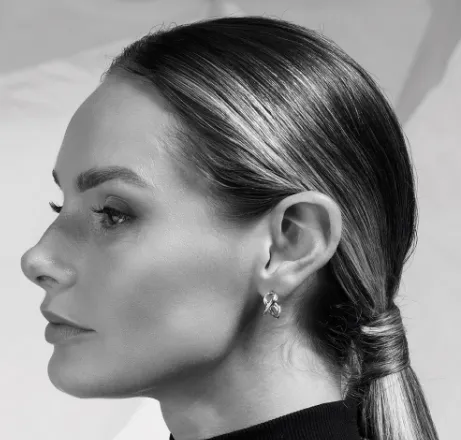 The Infinity Hoop Earrings