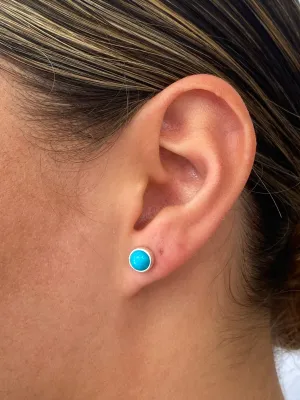 Turquoise Studs 6mm