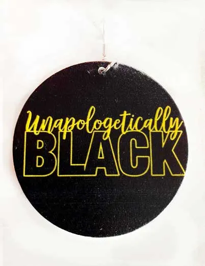 'Unapologetically Black' Earrings | Afrocentric Earrings | Natural Hair Earrings | Afrocentric Jewelry