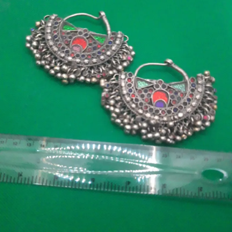 Vintage Kuchi Bells Earrings