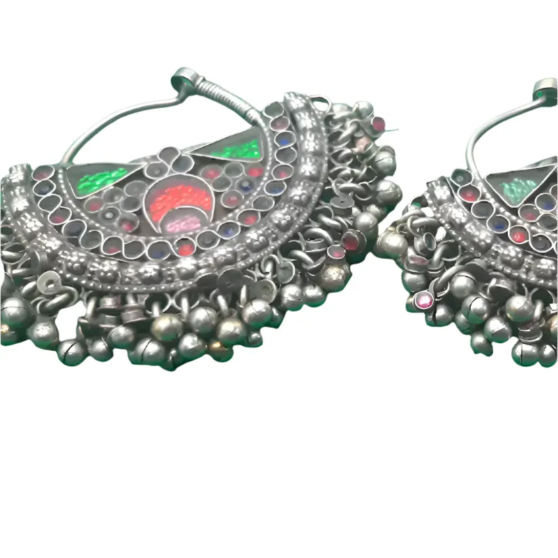 Vintage Kuchi Bells Earrings