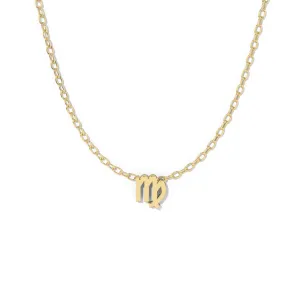 Virgo Zodiac Necklace